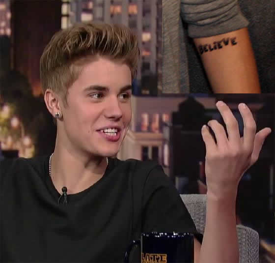 Justin Bieber Tattoo Jesus Hands