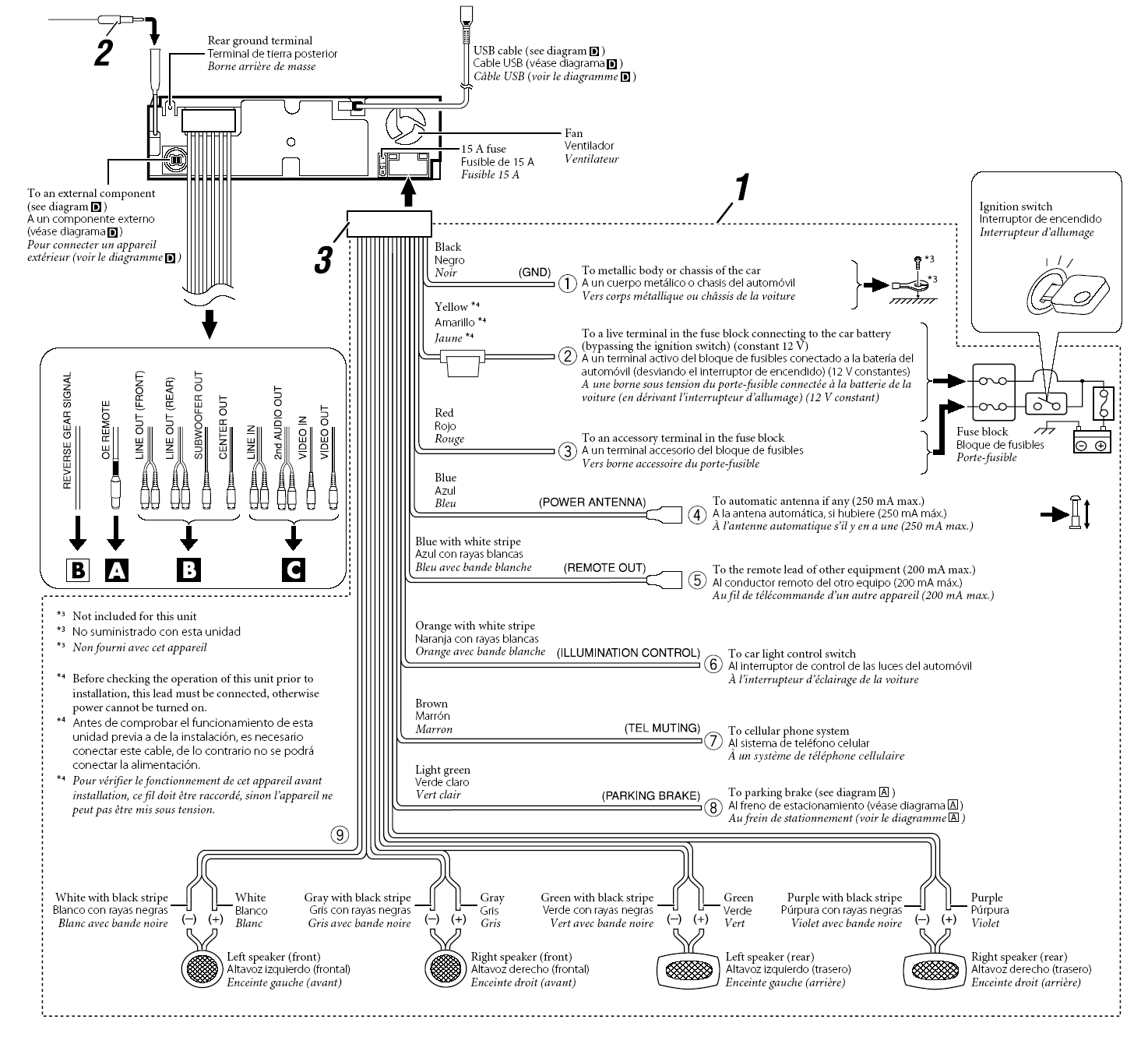 Jvc Car Stereo Wiring