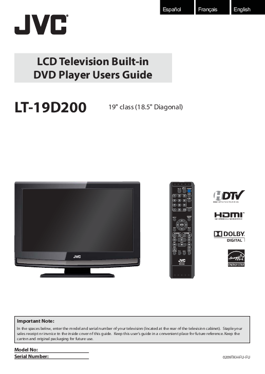 Jvc Tv Dvd Combo Troubleshooting