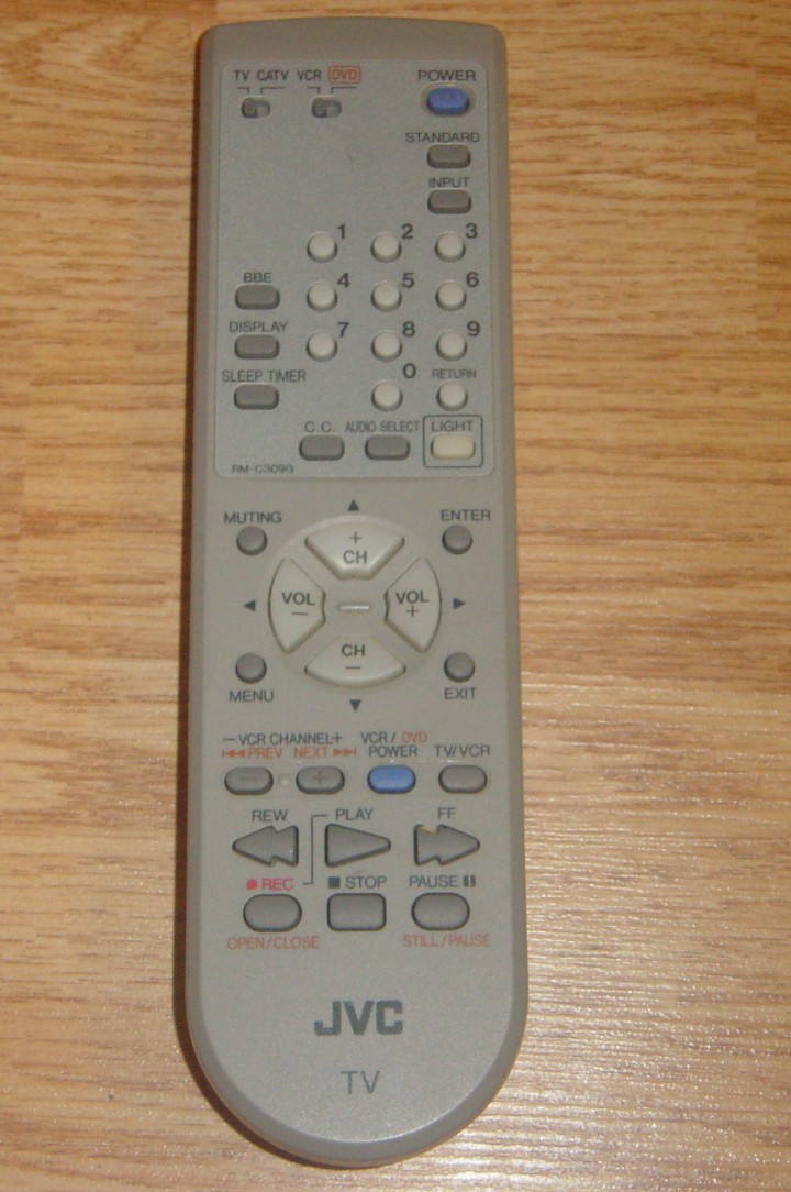 Jvc Tv Remote Control Codes