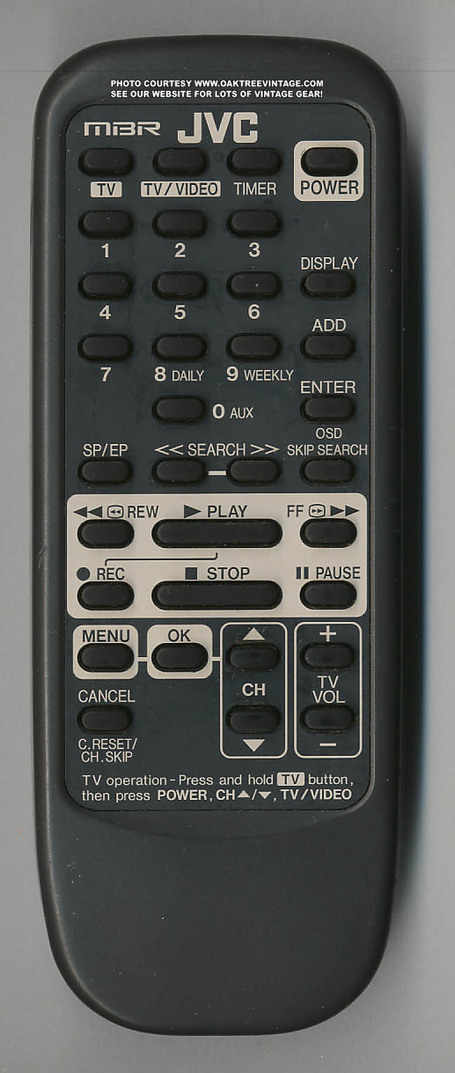 Jvc Tv Remote