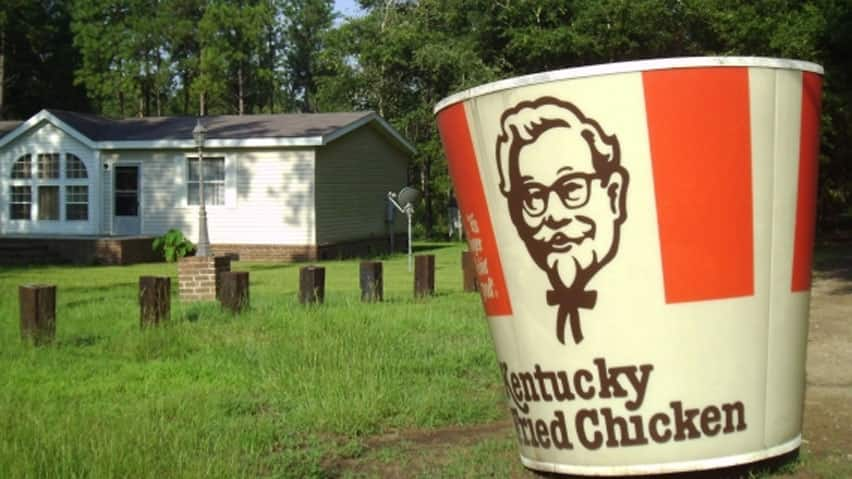 Kfc Bucket Of Chicken Strips