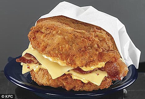 Kfc Double Down Uk Launch