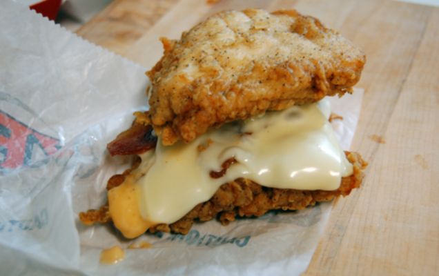 Kfc Double Down Uk Launch