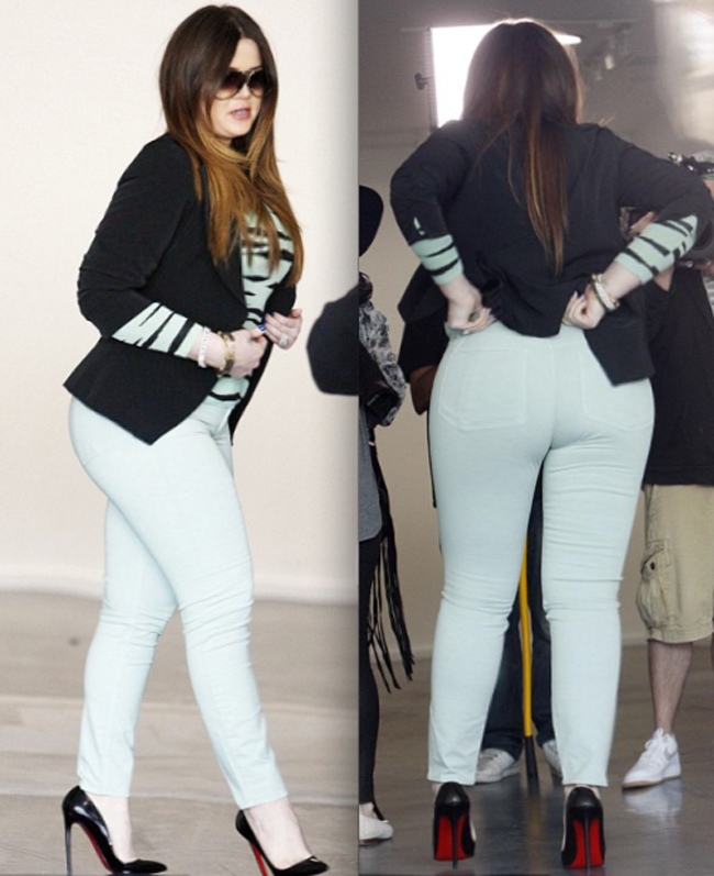 Khloe Kardashian Fat And Skinny