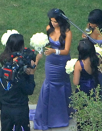 Khloe Kardashian Wedding Dress Pictures