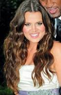 Khloe Kardashian Wedding Hair