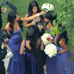 Khloe Kardashian Wedding Hair