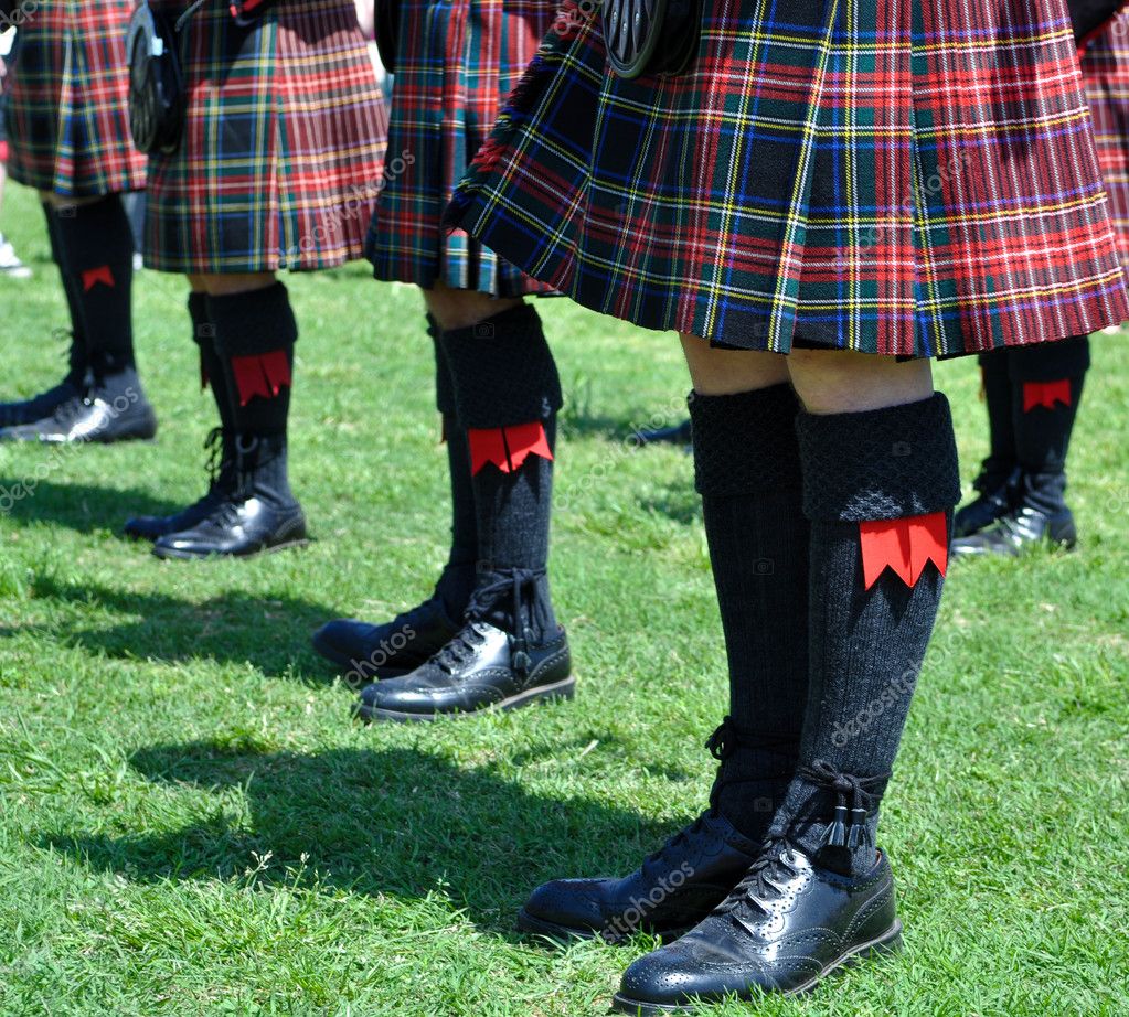 Kilt Socks And Shoes