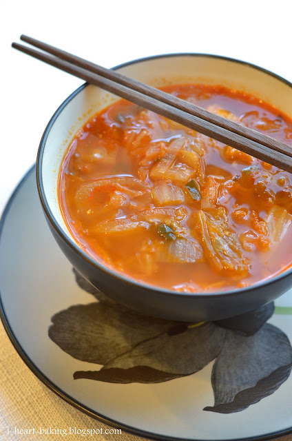 Kimchi Jjigae Soup