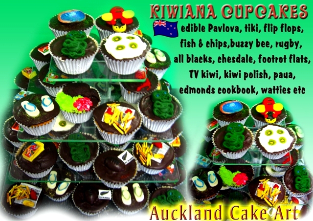 Kiwiana Cupcakes