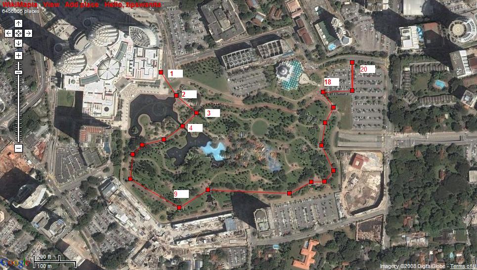 Klcc Park Map