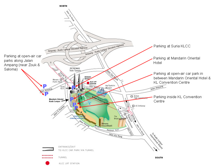 Klcc Park Map