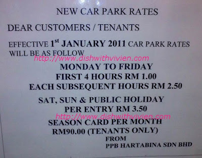 Klcc Parking Rate 2013