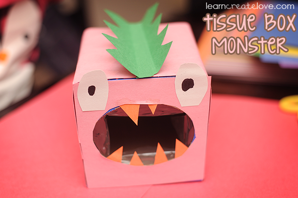 Kleenex Box Monsters