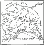 Klondike Gold Rush Map