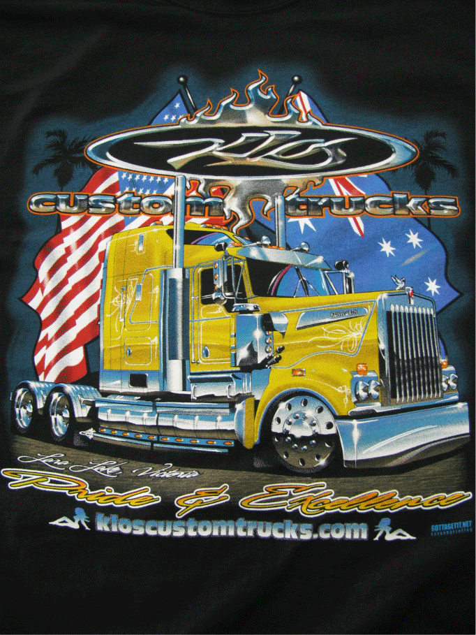 Klos Custom Trucks T Shirts
