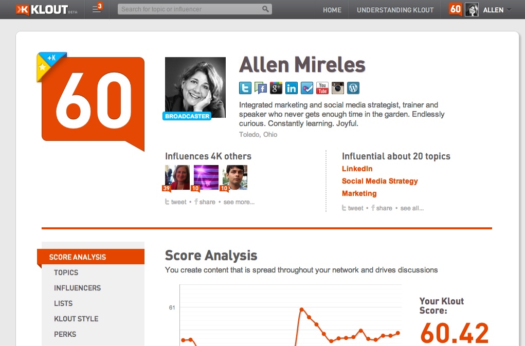Klout Score Wired