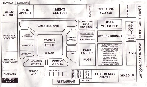 Kmart Store Map