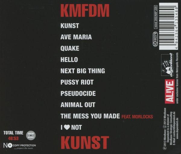 Kmfdm Kunst