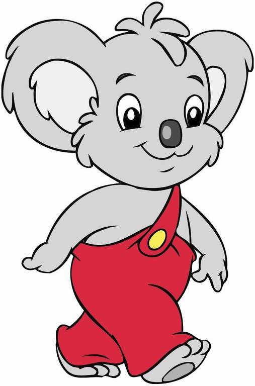 Koala Cartoon Face