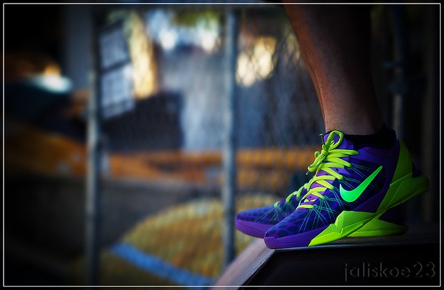 Kobe 7 Cheetah On Feet