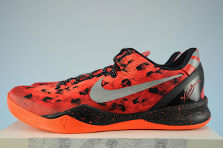 Kobe 8 Challenge Red On Feet