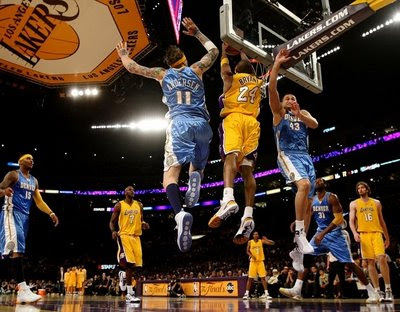 Kobe Dunking On Someone