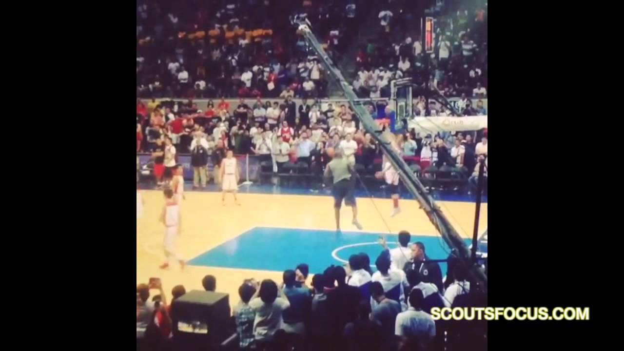 Kobe Paras Dunk Over Lebron