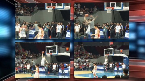 Kobe Paras Dunk Over Lebron