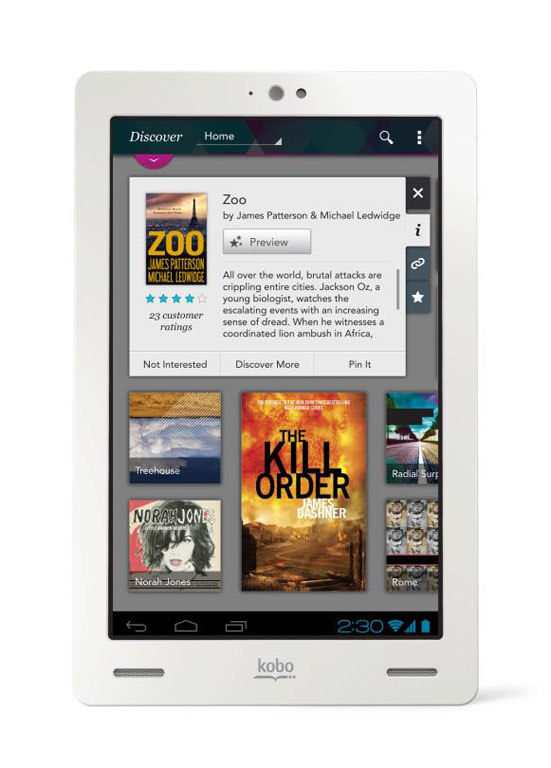 Kobo Arc Tablet Price