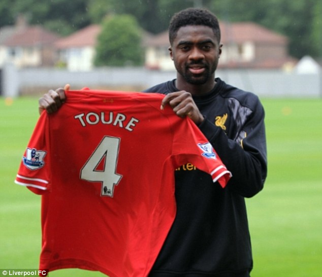 Kolo Toure Liverpool Kit