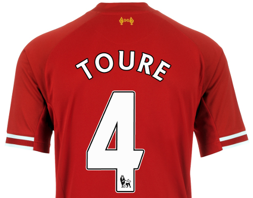 Kolo Toure Liverpool Shirt Number