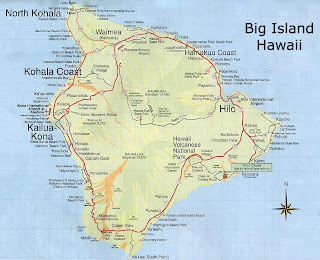 Kona Hawaii Map