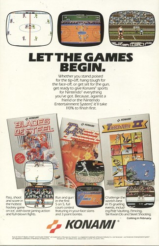 Konami Games Nes