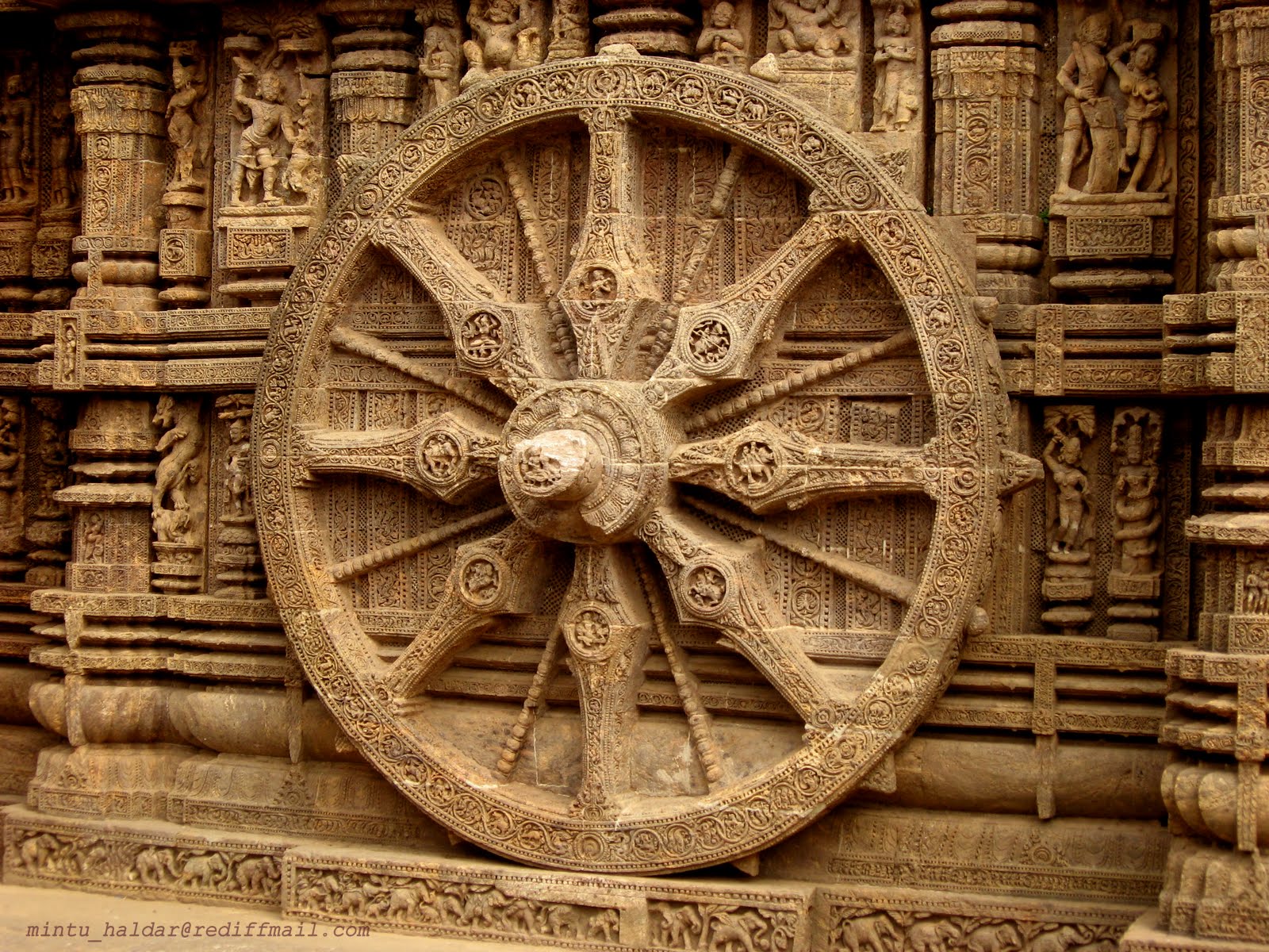 Konark Sun Temple Wheels
