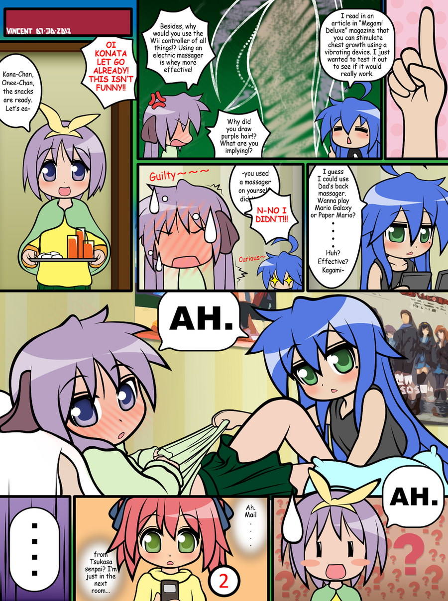 Konata X Kagami Comic