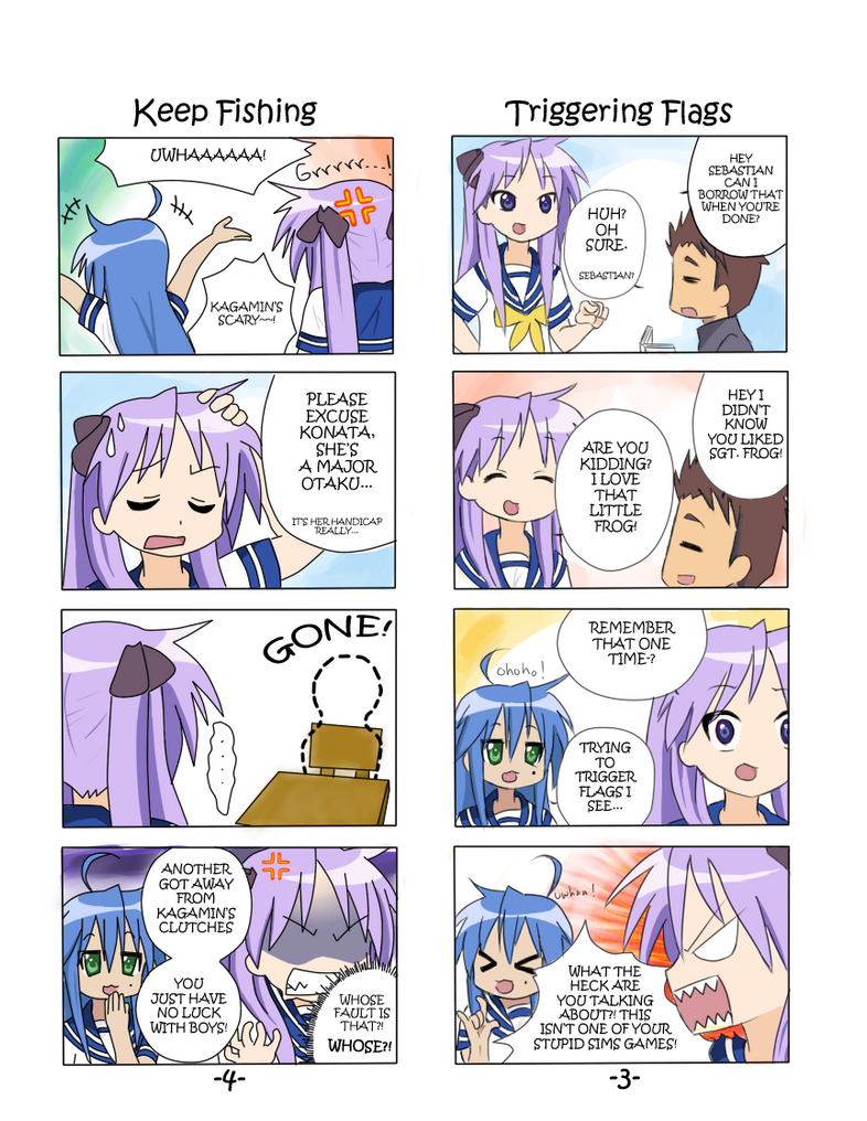 Konata X Kagami Doujinshi