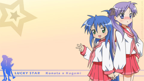 Konata X Kagami