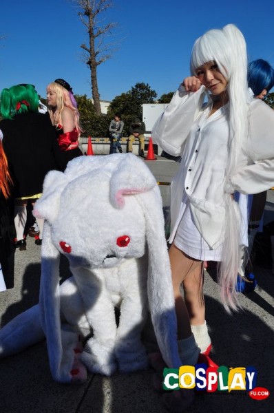 Kyubey Cosplay Wig