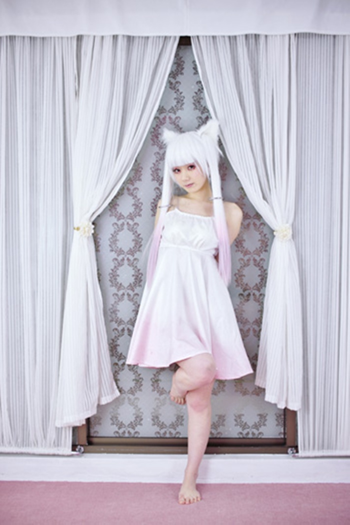 Kyubey Cosplay Wig