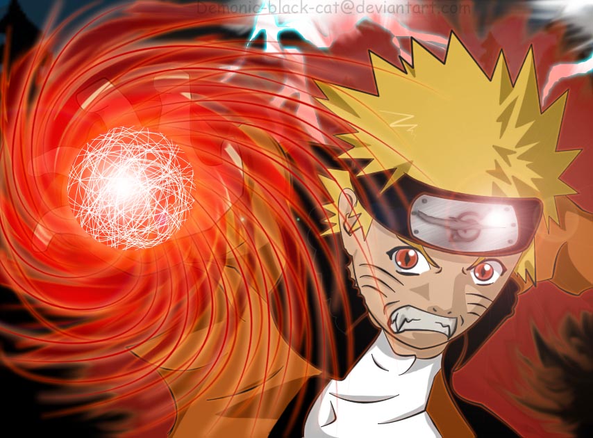 Kyuubi Naruto Rasengan