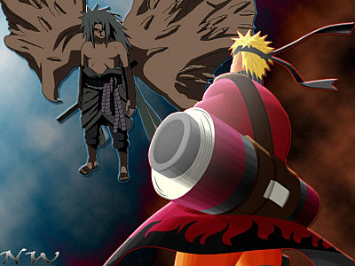Kyuubi Naruto Vs Sasuke