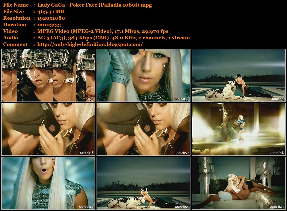 Lady Gaga Poker Face Video Vevo