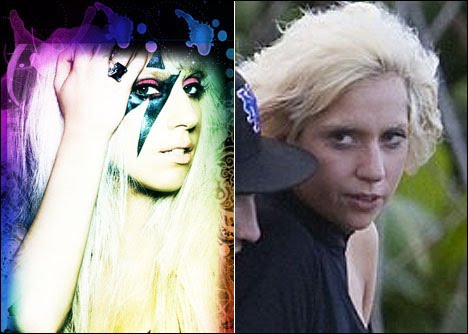 Lady Gaga Without Makeup And Wig Pictures