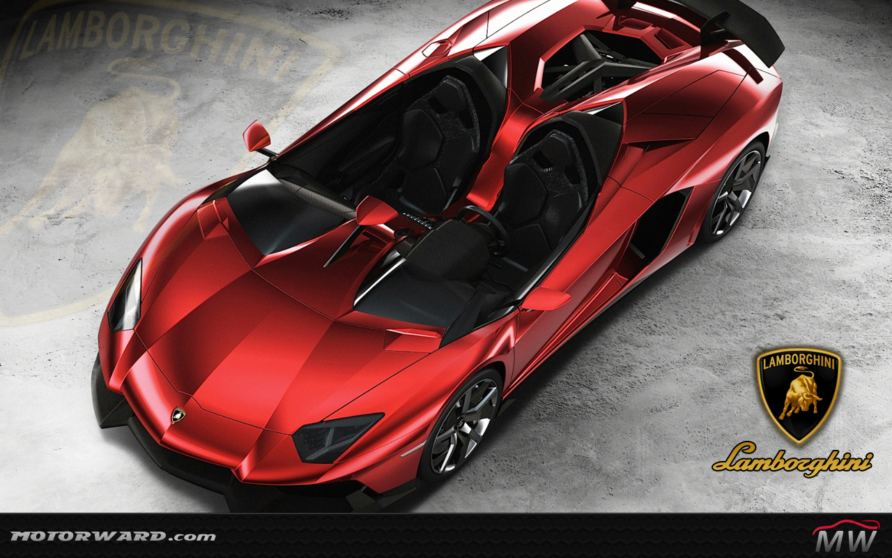 Lamborghini Aventador Black And Red