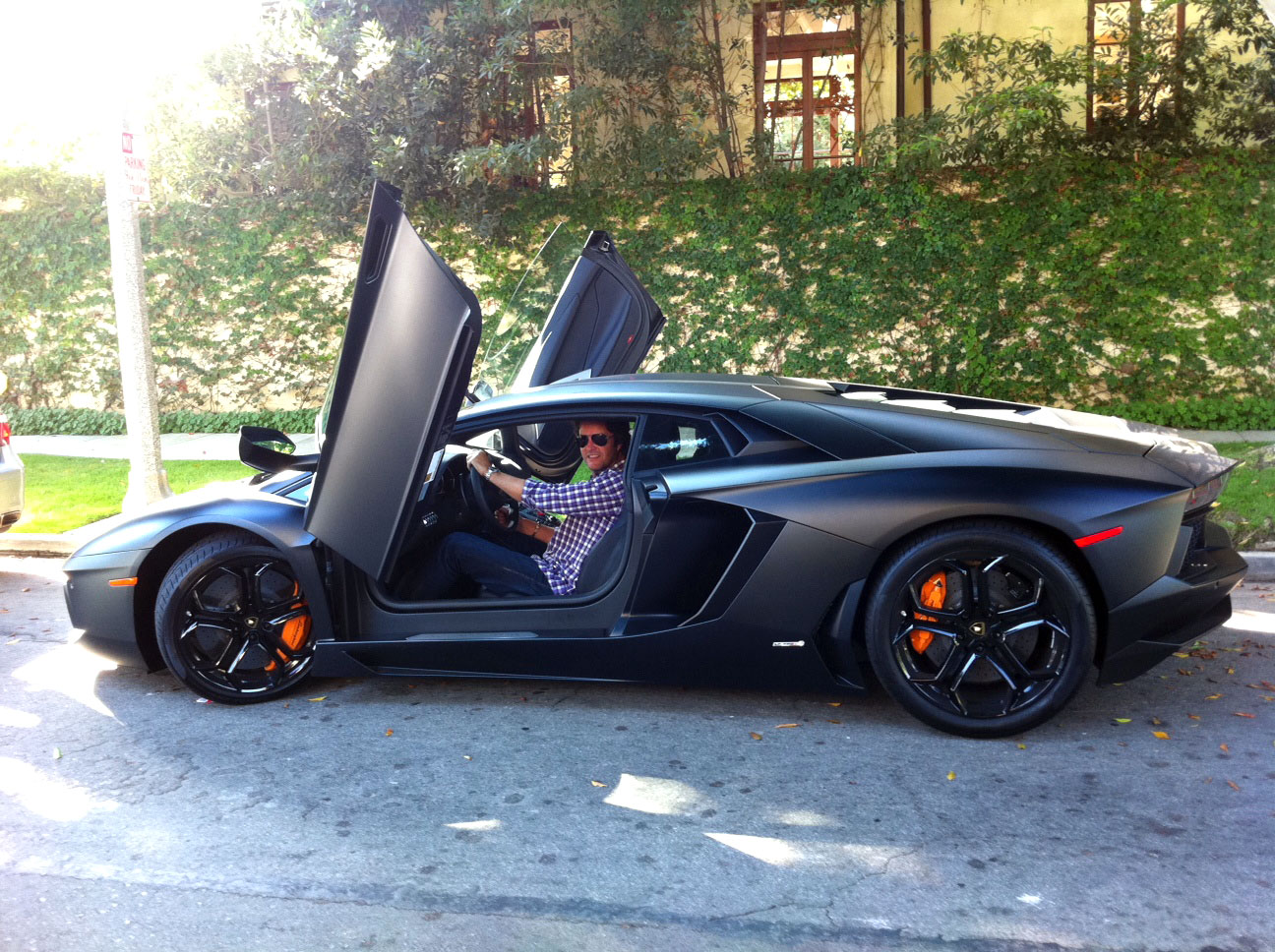 Lamborghini Aventador Black