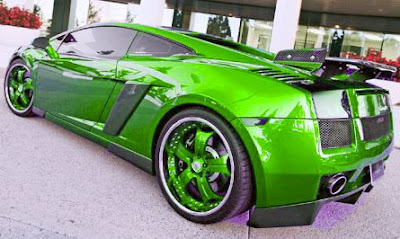 Lamborghini Gallardo Green And Black