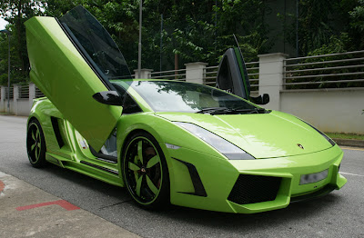 Lamborghini Gallardo Green Wallpaper