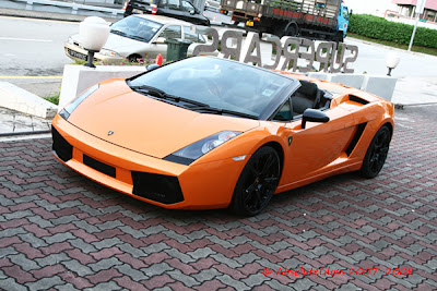 Lamborghini Gallardo Spyder Black Wallpaper